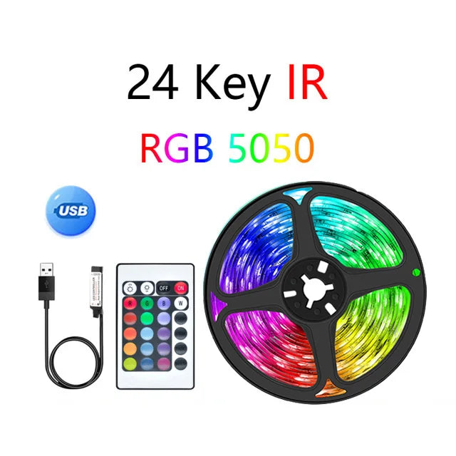 RGB LED Strip Lights – Room Aesthetic Lighting